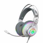 Cosmic Byte Proteus Headset Dual Input USB and 3.5mm, 7.1 Surround Sound and Windows Software-White