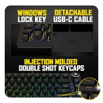 Cosmic Byte Phantom TKL Gasket Mechanical Wired Swappable Keyboard-Black - Image 8
