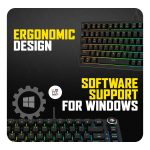 Cosmic Byte Phantom TKL Gasket Mechanical Wired Swappable Keyboard-Black - Image 9