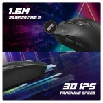 Cosmic Byte Raptor Dual Mode Wireless + Wired Gaming Mouse-Black - Image 3
