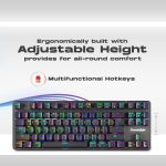 Cosmic Byte Firefly TKL Per Key RGB Mechanical Keyboard Red Switch-Black - Image 8