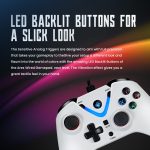 Cosmic Byte Ares Wireless Controller - White - Image 4