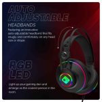 Cosmic Byte Proteus Headset Dual Input USB and 3.5mm, 7.1 Surround Sound and Windows Software-Black - Image 9