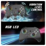 Cosmic Byte Stellaris Wireless Controller - Black - Image 4