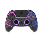 Cosmic Byte Quantum Dual Mode Bluetooth + Wired Controller - Transparent