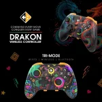 Cosmic Byte Drakon-Tri Mode Controller (Black) - Image 2