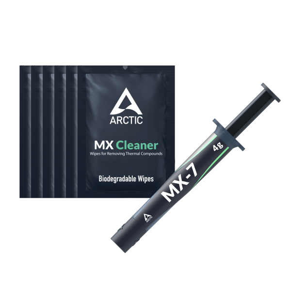 Arctic – MX7 (4g) Thermal Paste with 6pcs MX Cleaner