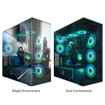 Arctic - Xtender VG Black (Mirror Glass) E-ATX PC Case - Image 2