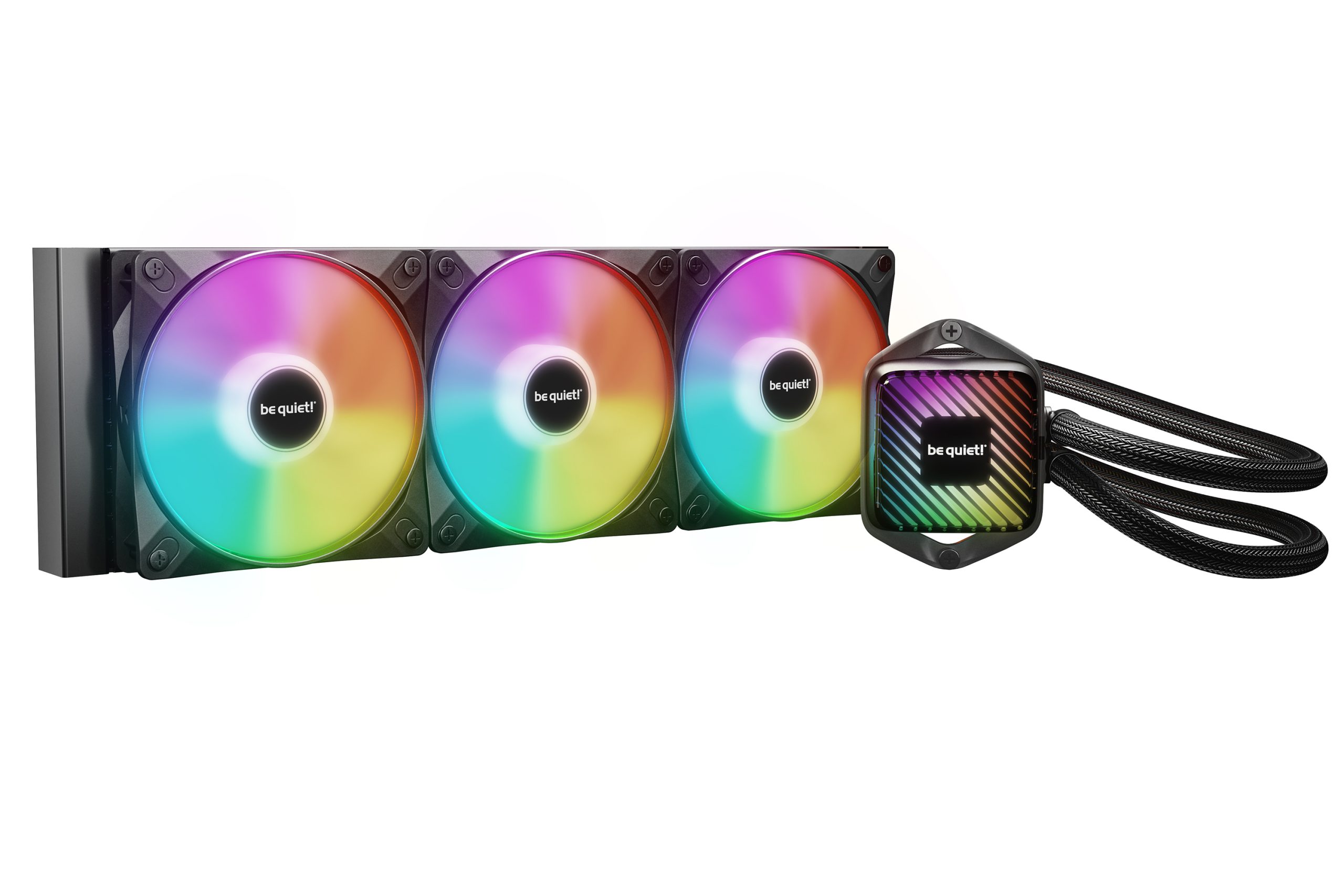 01_Pure_Loop_3_LX_360mm Be Quiet - Pure Loop 3 LX 360mm - Black - Image 1