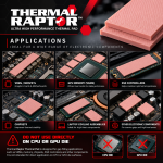 War Hammer - Thermal Pad Raptor Ultra (100x100x2mm) Thermal Pad - Image 2